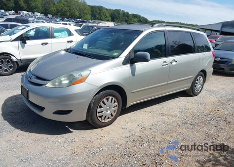 2006 Toyota Sienna Le из США, поврежденный, VIN 5TDZA23C46S460239